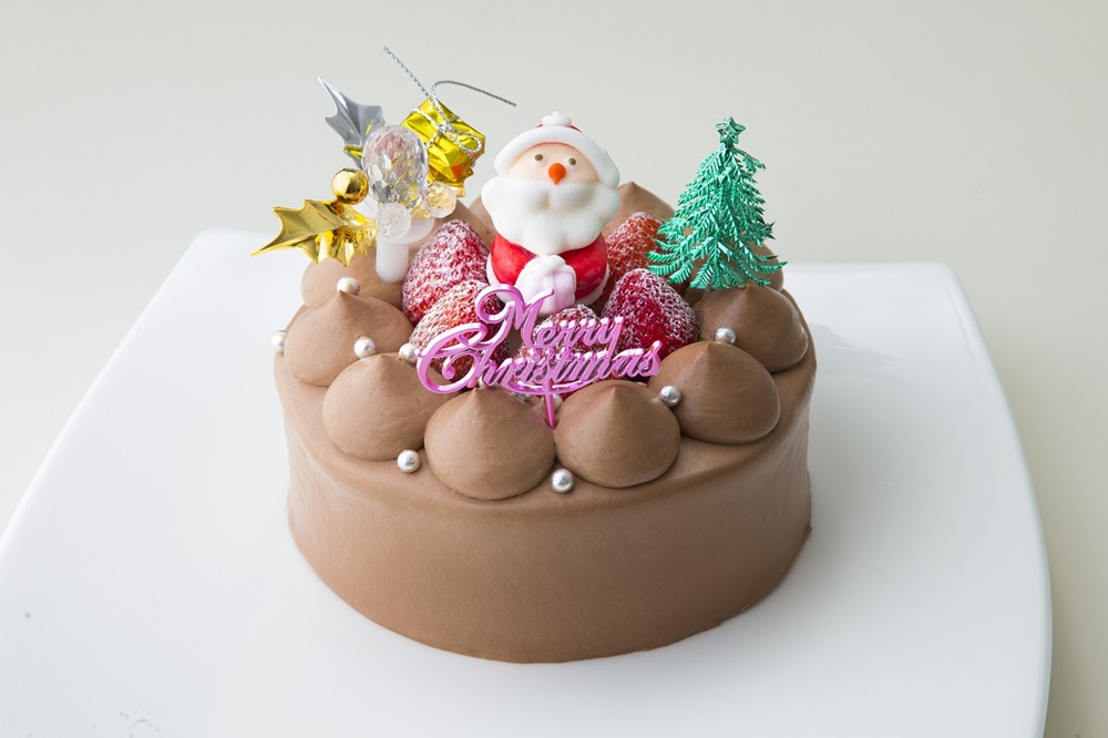 チョコクリスマスケーキ